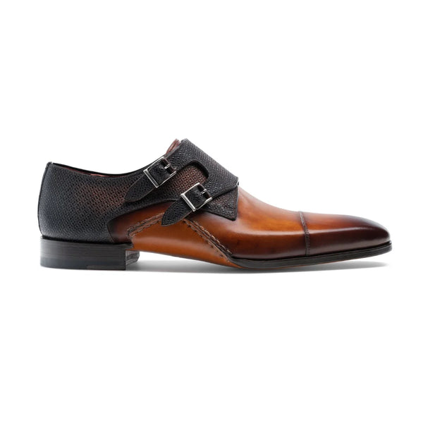 Costa Barca Grain Leather Monk Strap MS119, alternate angle